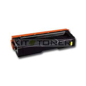 Ricoh 407546 - Cartouche toner compatible jaune