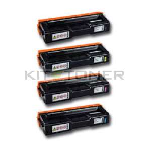 Ricoh 407543,407544,407545,4075436 -  Pack de Toner d'origine