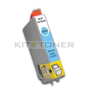 Epson T0595 - Cartouche d'encre compatible photo cyan T0595