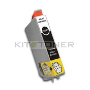 Epson T0591 - Cartouche d'encre compatible noire T0591 