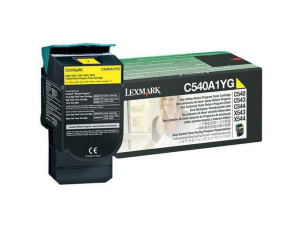 Lexmark 0C540A1YG - Cartouche toner jaune d'origine