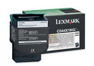 Lexmark 0C544X1KG - Cartouche toner noir d'origine xxl
