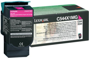 Lexmark 0C544X1MG - Cartouche toner magenta d'origine xxl