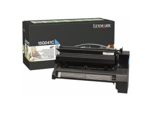 Lexmark 15G041C - Cartouche de toner cyan original