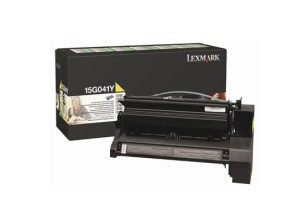 Lexmark 15G041Y - Cartouche de toner jaune original