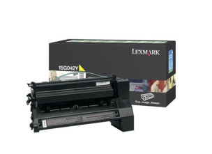 Lexmark 15G042Y - Cartouche de toner jaune de marque