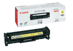 Canon 2659B002 - Cartouche toner d'origine jaune 718