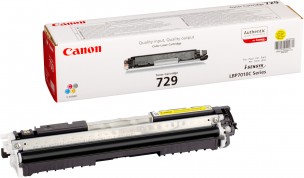 Canon 4367B002 - Cartouche de toner jaune d'origine 729