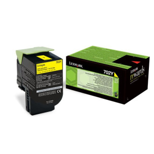 Lexmark 70C2HY0 - Cartouche de toner jaune de marque