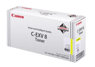 Canon 7626A002 - Cartouche toner d'origine jaune CEXV8