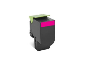 Lexmark 80C2SM0 - Toner magenta de marque