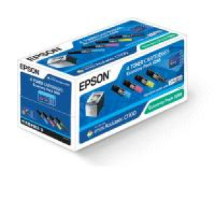 Epson S050268 - Pack de 4 toners d'origine