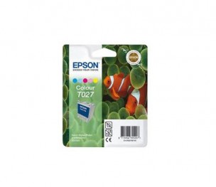 Epson C13T027401 - Cartouche d'encre couleur de marque T027401