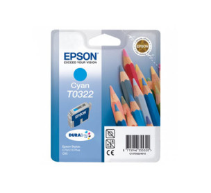 Epson C13T032240 - Cartouche d'encre cyan de marque T032240 