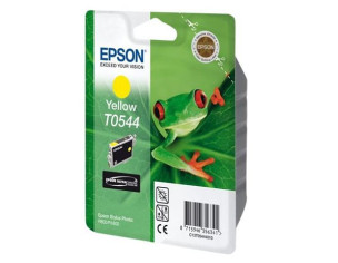 Epson C13T05444010 - Cartouche d'encre jaune originale T0544