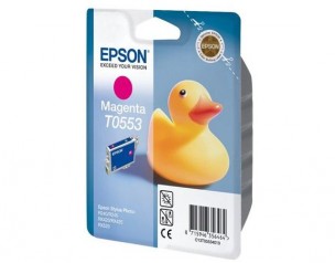Epson C13T05534010 - Cartouche d'encre magenta originale T0553