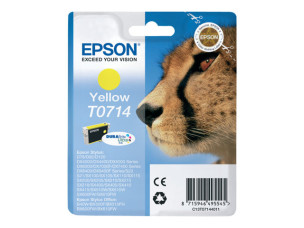 Epson C13T07144011 - Cartouche d'encre Durabrite jaune T0714