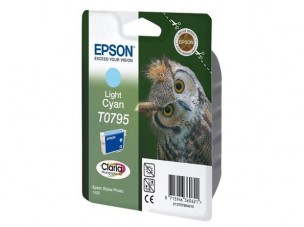 Epson C13T07954010 - Cartouche d'encre Epson Claria cyan clair T0795