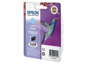 Epson C13T08054011 - Cartouche d'encre Epson Claria cyan clair T0805