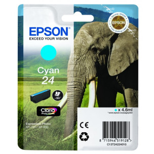 Epson C13T24224010 - Cartouche d'encre cyan de marque T2422