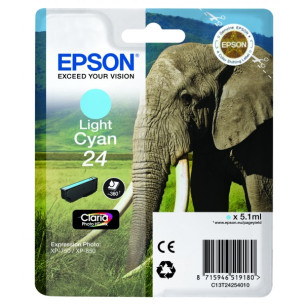 Epson C13T24254010 - Cartouche d'encre cyan clair de marque T2425