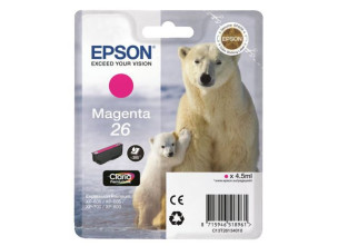 Epson C13T26134010 - Cartouche d'encre magenta d'origine T2613