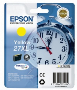 Epson C13T27144010 - Cartouche d'encre jaune d'origine Epson 27XL