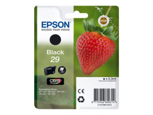 Epson C13T29814010 - Cartouche d'encre noir 29 d'origine