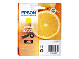 Epson C13T33644010 - Cartouche d'encre jaune 33XL d'origine