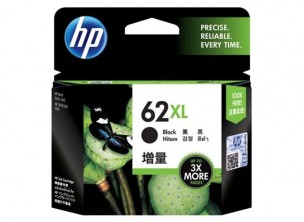HP C2P05AE - Cartouche d'encre noire de marque 62XL