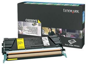 Lexmark C5220YS - Cartouche toner d'origine jaune