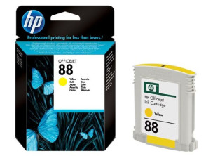 HP C9388AE - Cartouche d'encre jaune de marque 88