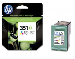 HP CB338EE - Cartouche d'encre couleur d'origine 351XL