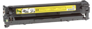 HP CB542A - Cartouche de toner d'origine jaune 125A