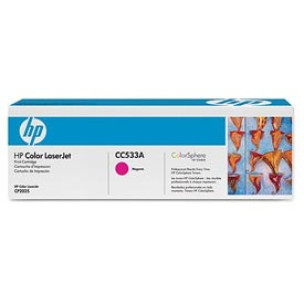 HP CC533A - Toner d'origine magenta 304A