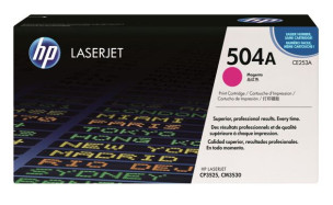 HP CE253A - Cartouche de toner HP d'origine magenta 504A