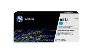HP CE341A - Toner HP cyan d'origine 651A