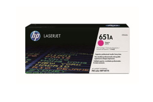 HP CE343A - Toner HP magenta d'origine 651A