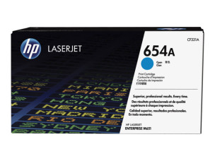 HP CF331A - Cartouche de toner cyan d'origine 654A