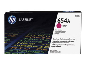 HP CF333A - Cartouche de toner magenta d'origine 654A