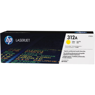 HP CF382A - Cartouche de toner d'origine jaune 312A