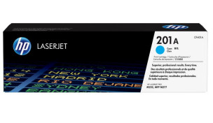 HP CF401A - Toner cyan de marque 201A