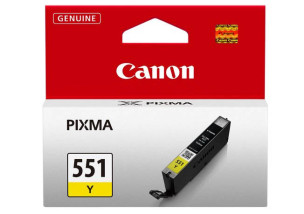 Canon CLI551Y - Cartouche d'encre jaune de marque 6511B001