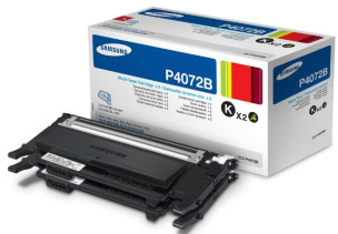 Samsung CLTP4072B - Pack de 2 toners d'origine noirs