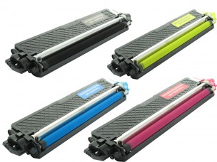 Brother TN245C, TN245Y, TN245M, TN245K - Pack de 4 toners compatibles 4 couleurs