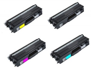 Brother TN423C, TN423Y, TN423M, TN423K - Pack de 4 toners compatibles 4 couleurs