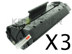 Canon 1557A003 - Pack de 3 cartouches de toner compatibles FX3