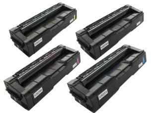 Ricoh 406052/53/54/55 220 – Pack de 4 cartouches toner compatibles