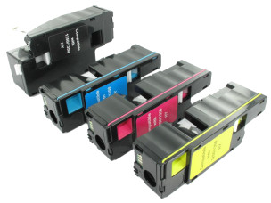 Dell 59311021, 59311019, 59311018, 59311140  - Pack de 4 toners compatibles (Noir, Cyan, Magenta, Jaune)