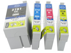 Epson C13T27154010 - Pack de 4 cartouches d'encre compatibles 27XL